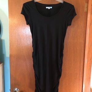 Knee length maternity dress